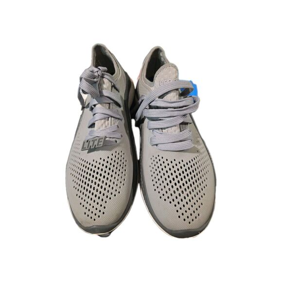 Crocs LiteRide 360 Pacer Shoes Gray/White Unisex Womans-10 Mens-8  Style 206706 - Picture 1 of 6